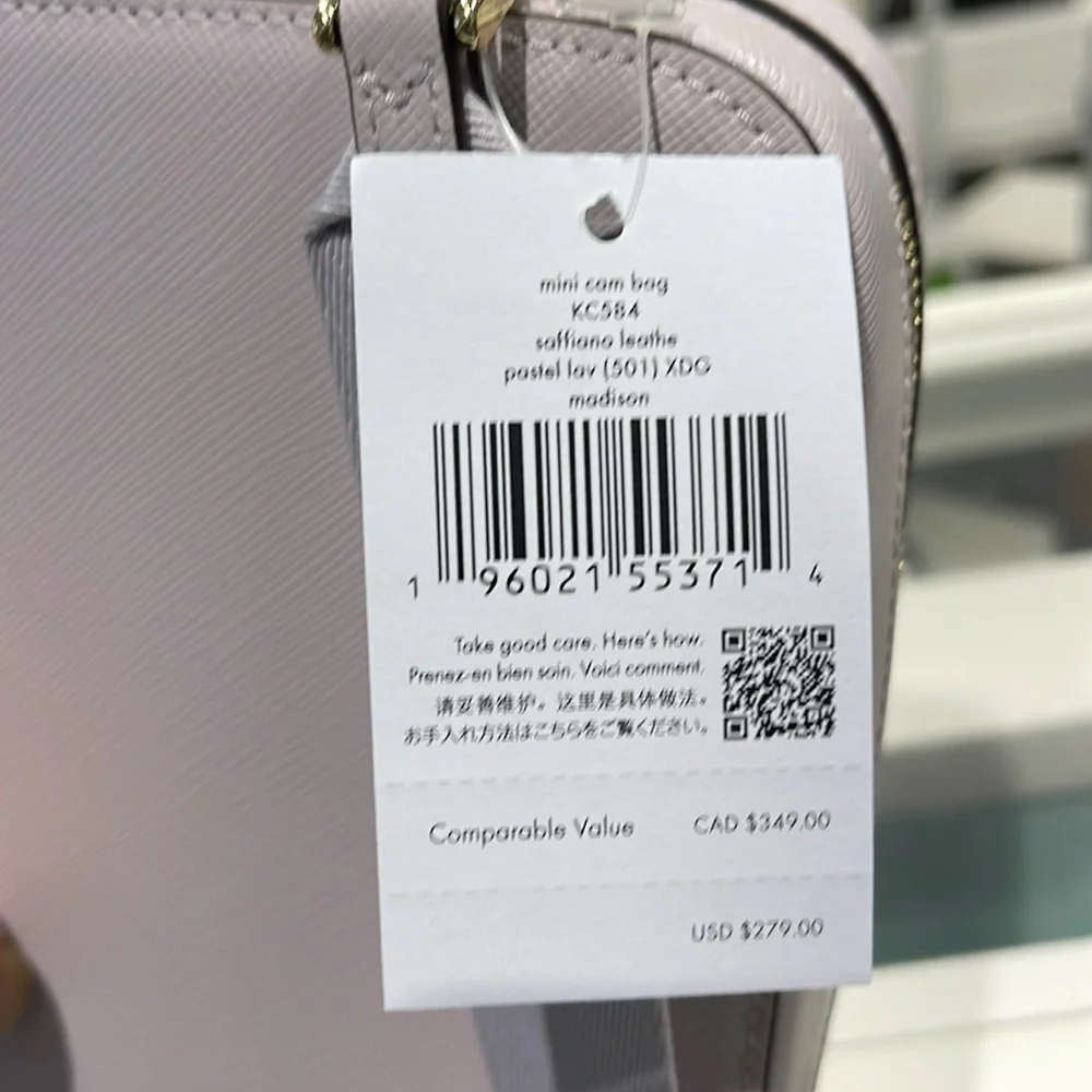 Kate Spade  Light Purple Crossbody Bag